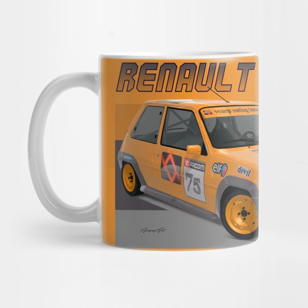 Renault 5 GT Turbo by PjesusArt